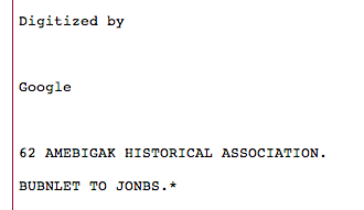 Sample from text